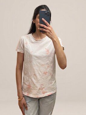 Threadbare Pink Tie Dye Tee Size XS Soft Casual Basic